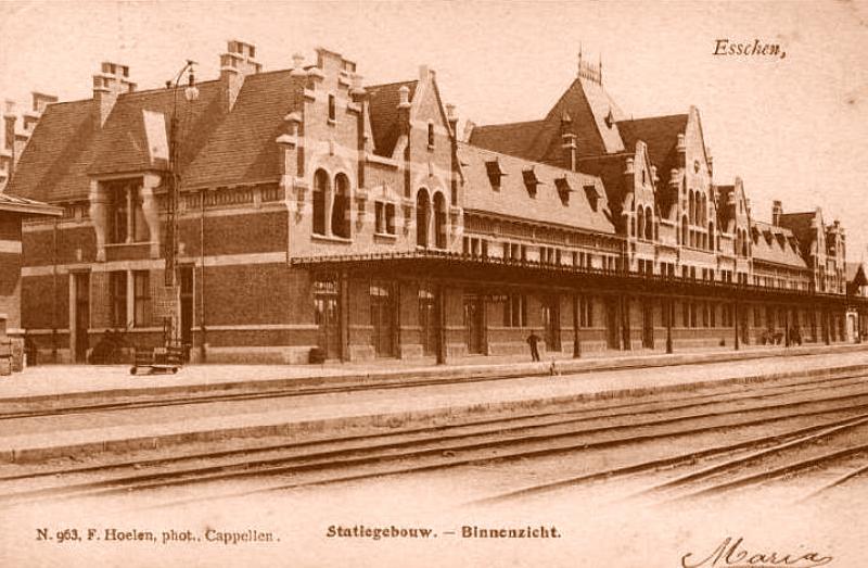 BELGIAN RAILWAYSTATIONS INDEX [A - Z] by JOHN.T.DICKENS a.k.a. HEXJUMPER